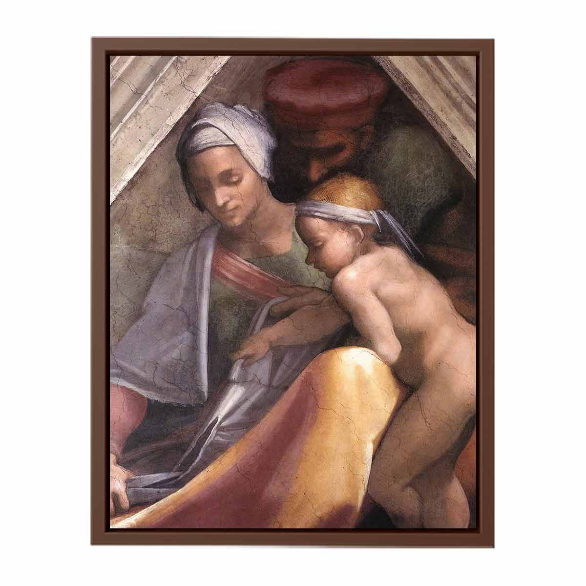 Ancestors of Christ: figures By Michelangelo Buonarroti