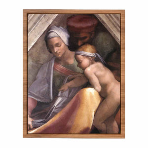 Ancestors of Christ: figures By Michelangelo Buonarroti