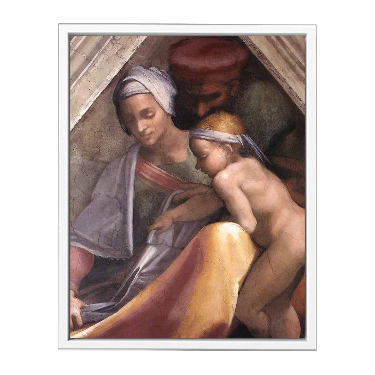 Ancestors of Christ: figures By Michelangelo Buonarroti