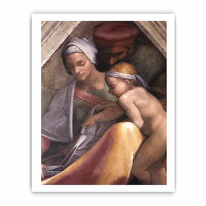 Ancestors of Christ: figures By Michelangelo Buonarroti