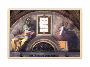 Jesse - David - Solomon By Michelangelo Buonarroti