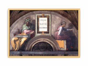 Jesse - David - Solomon By Michelangelo Buonarroti