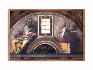 Jesse - David - Solomon By Michelangelo Buonarroti