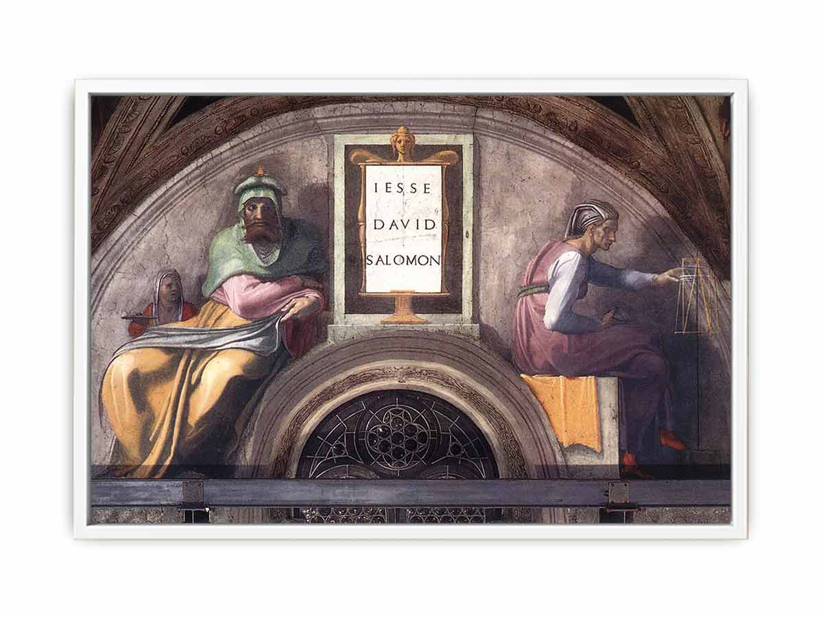 Jesse - David - Solomon By Michelangelo Buonarroti