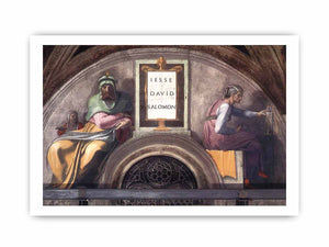 Jesse - David - Solomon By Michelangelo Buonarroti