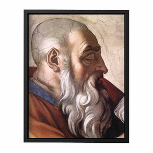 Zechariah (detail) By Michelangelo Buonarroti