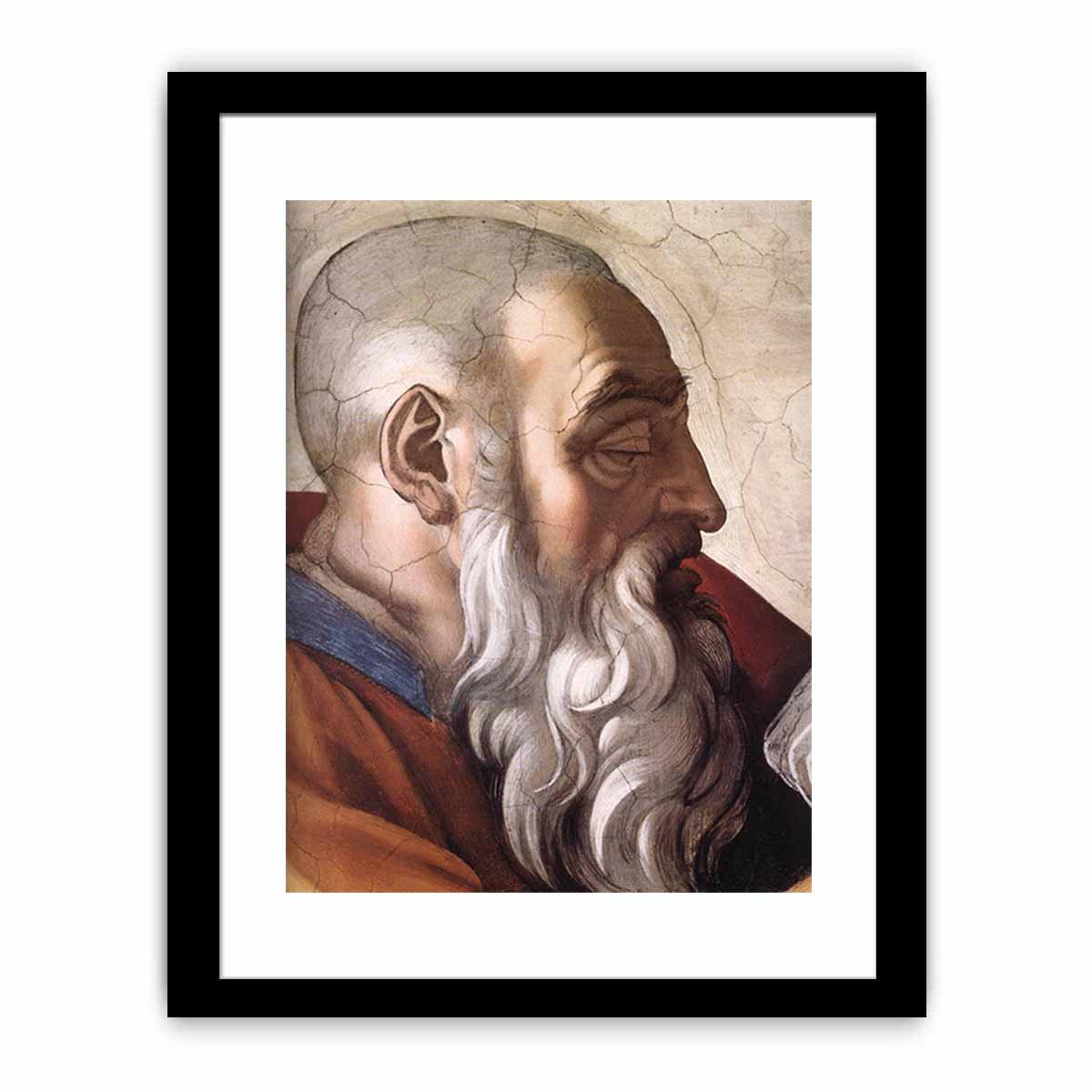 Zechariah (detail) By Michelangelo Buonarroti