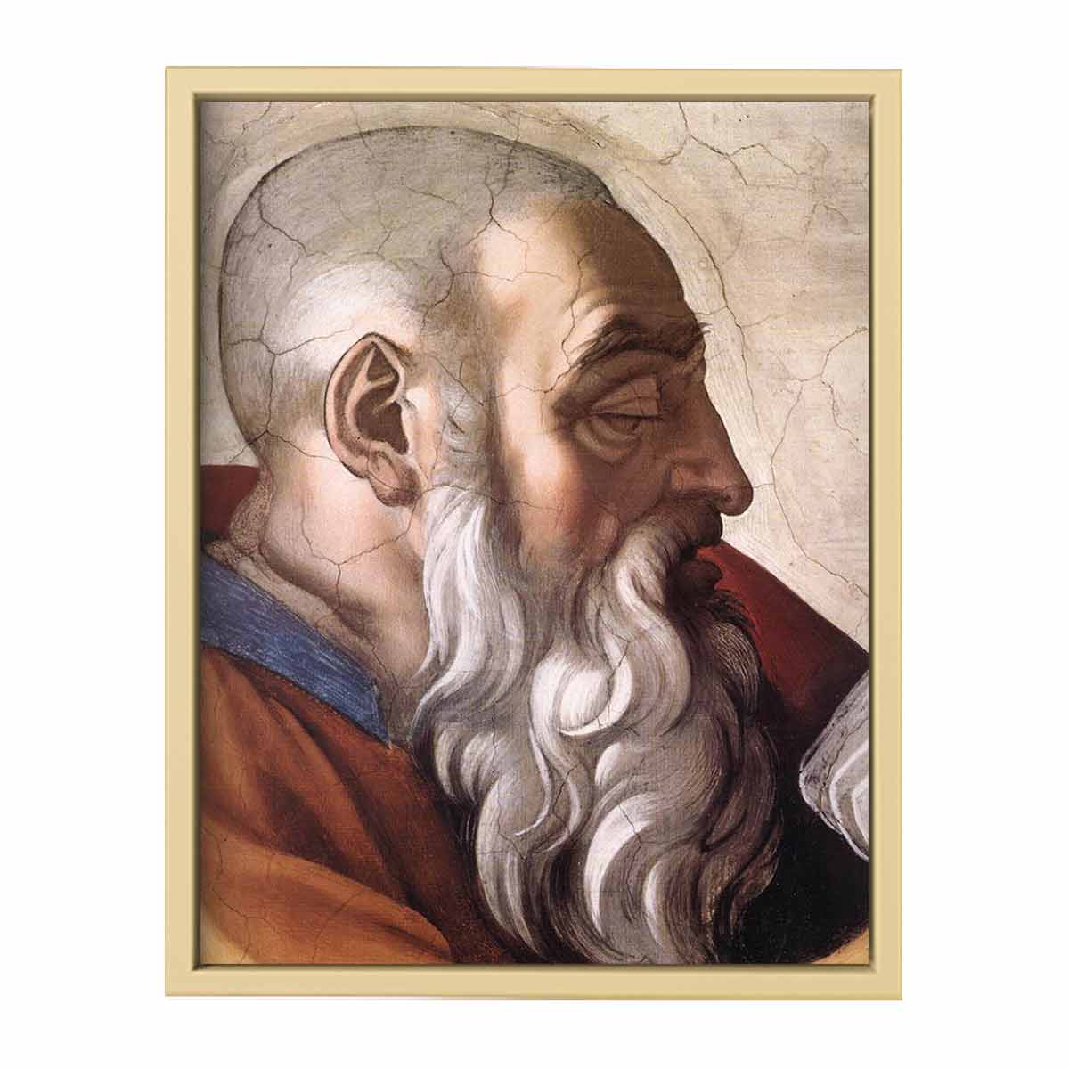 Zechariah (detail) By Michelangelo Buonarroti