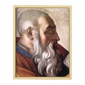 Zechariah (detail) By Michelangelo Buonarroti