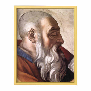 Zechariah (detail) By Michelangelo Buonarroti