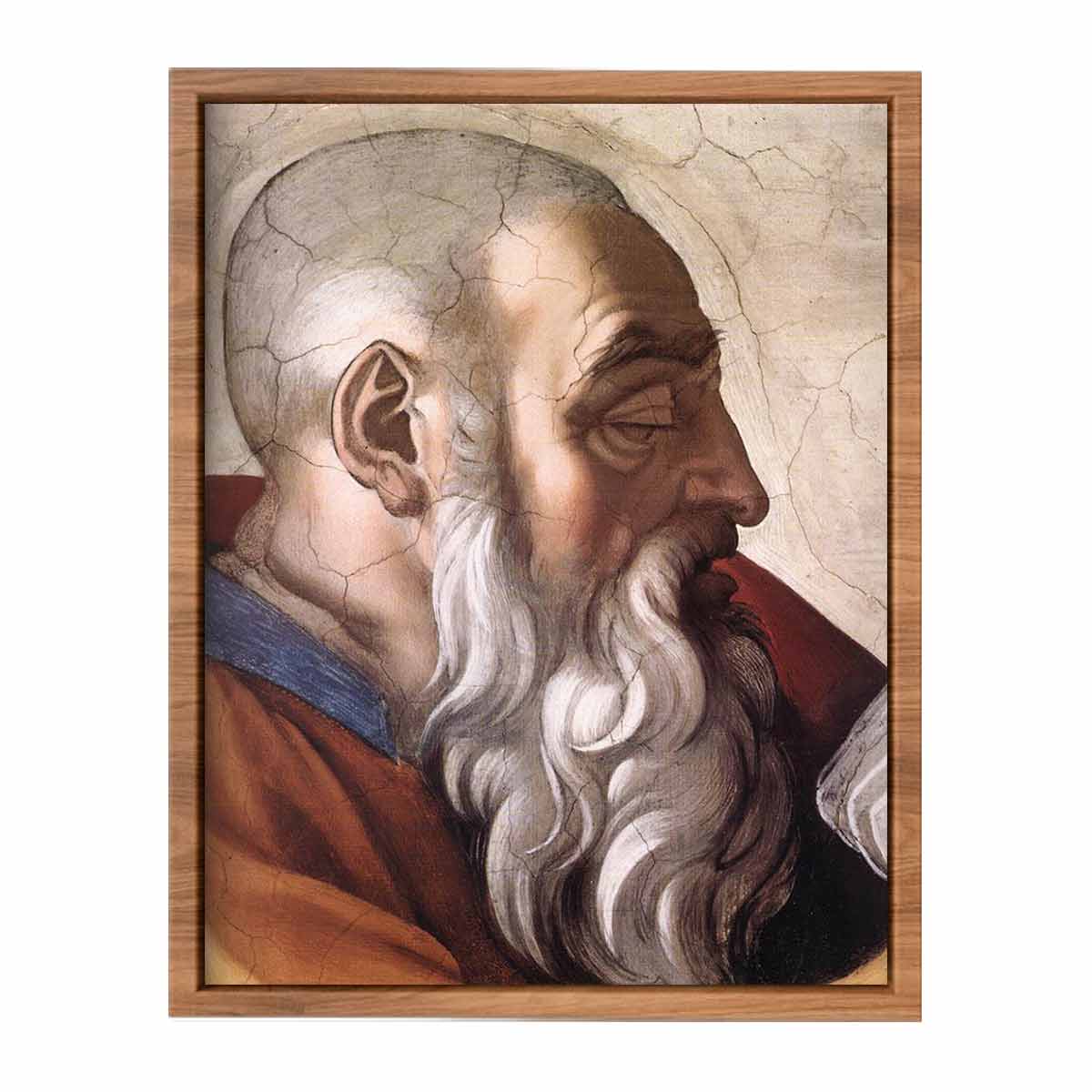 Zechariah (detail) By Michelangelo Buonarroti
