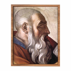 Zechariah (detail) By Michelangelo Buonarroti
