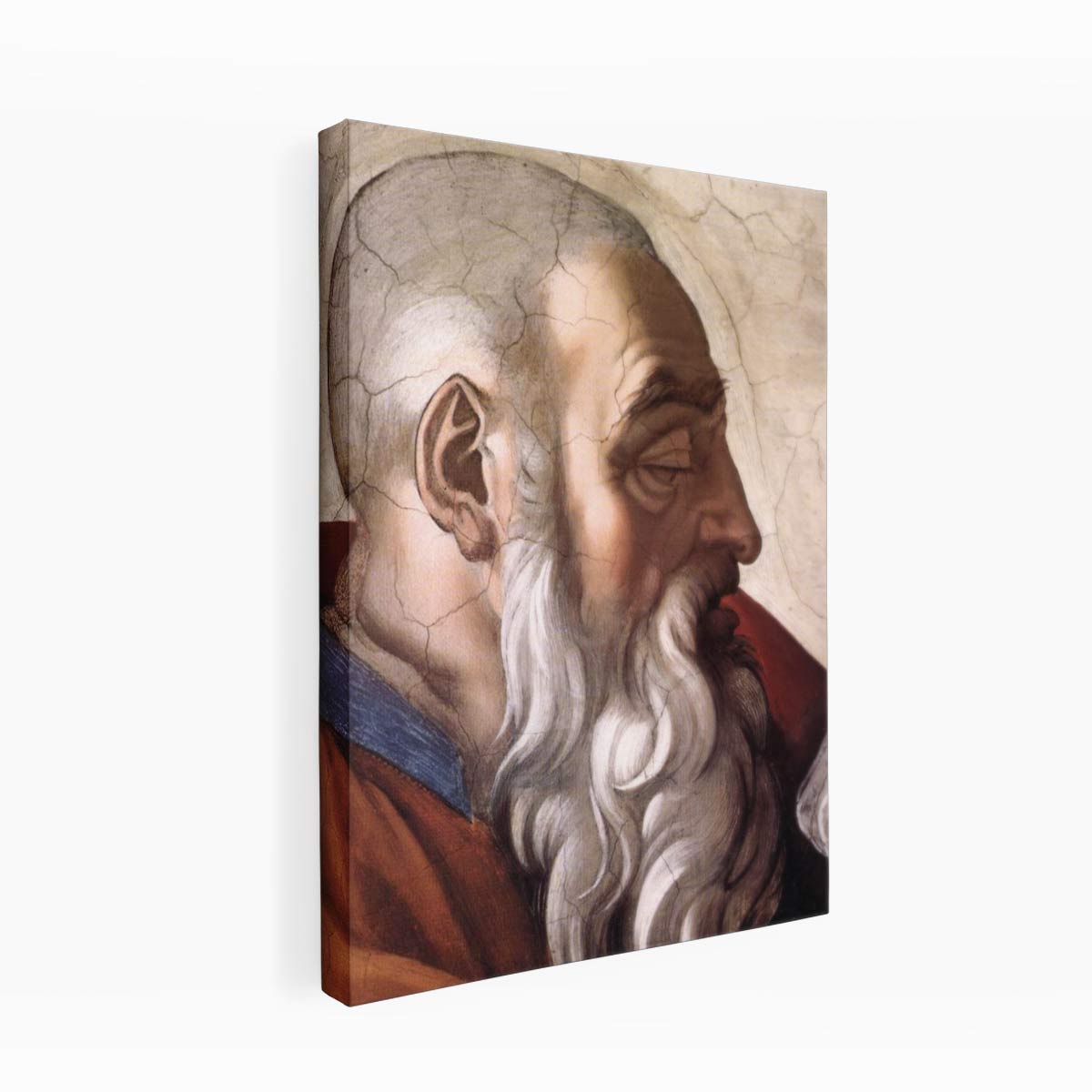 Zechariah (detail) By Michelangelo Buonarroti