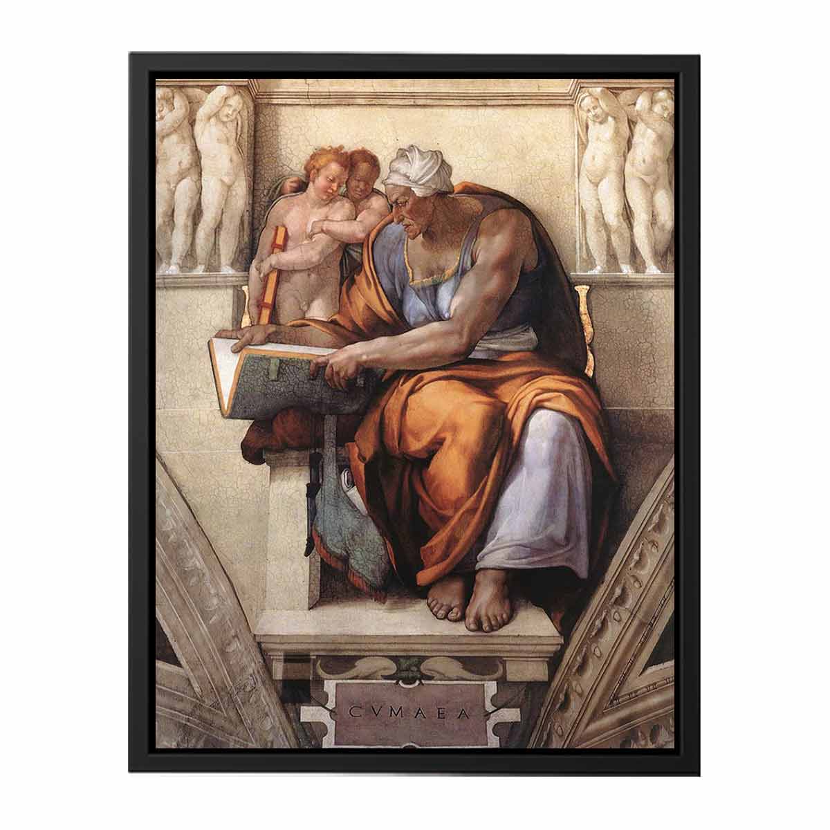 The Cumaean Sibyl By Michelangelo Buonarroti