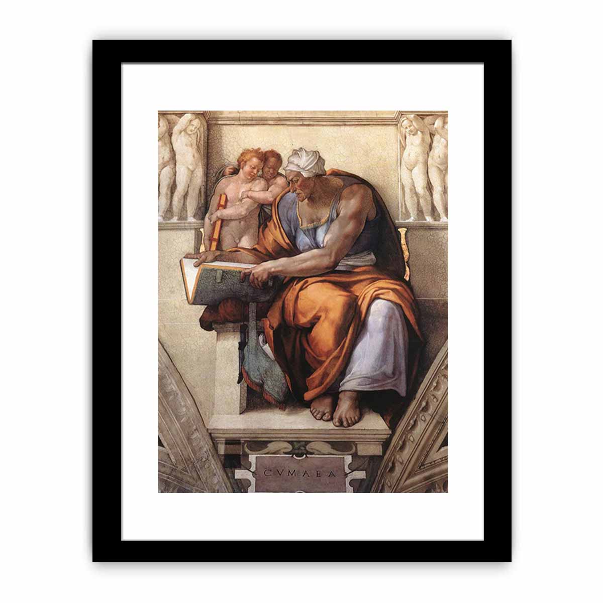 The Cumaean Sibyl By Michelangelo Buonarroti