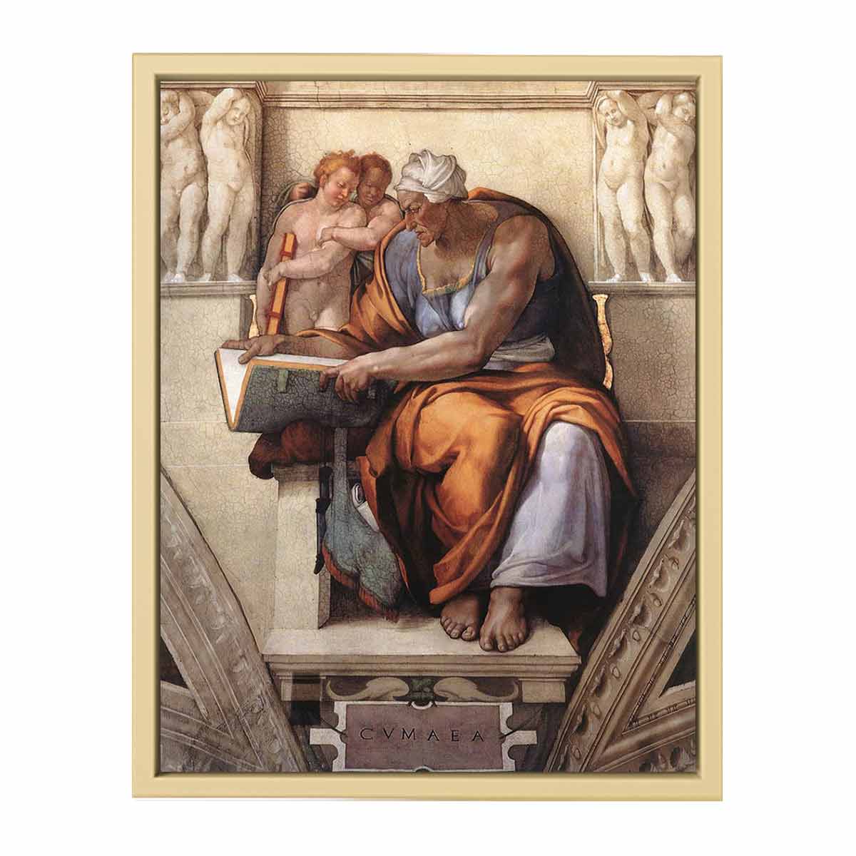 The Cumaean Sibyl By Michelangelo Buonarroti