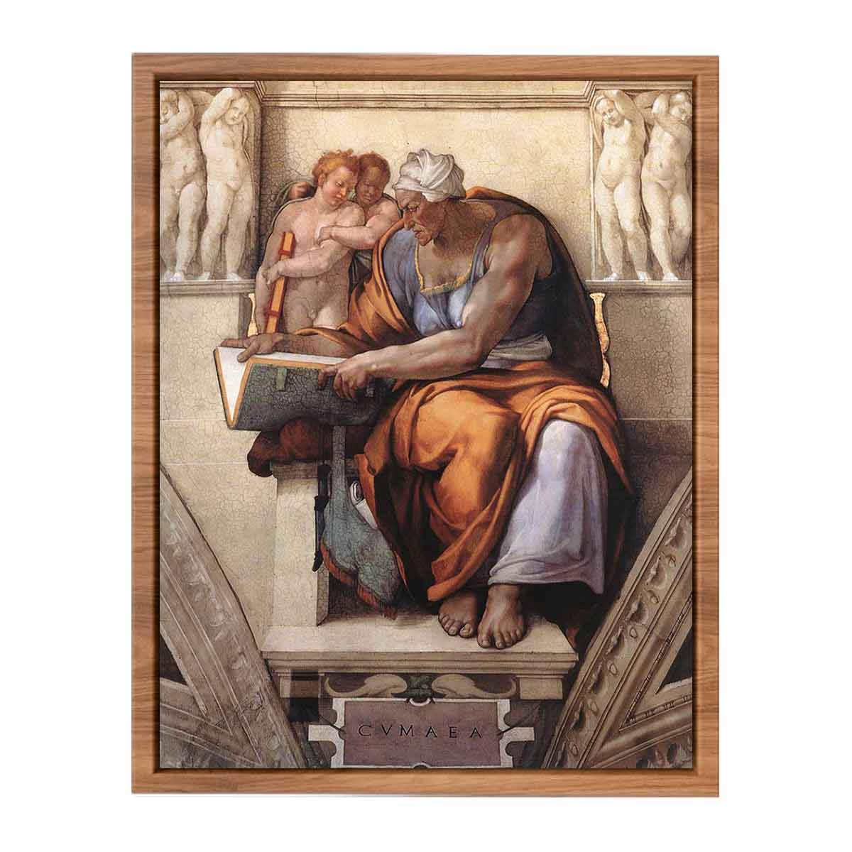 The Cumaean Sibyl By Michelangelo Buonarroti