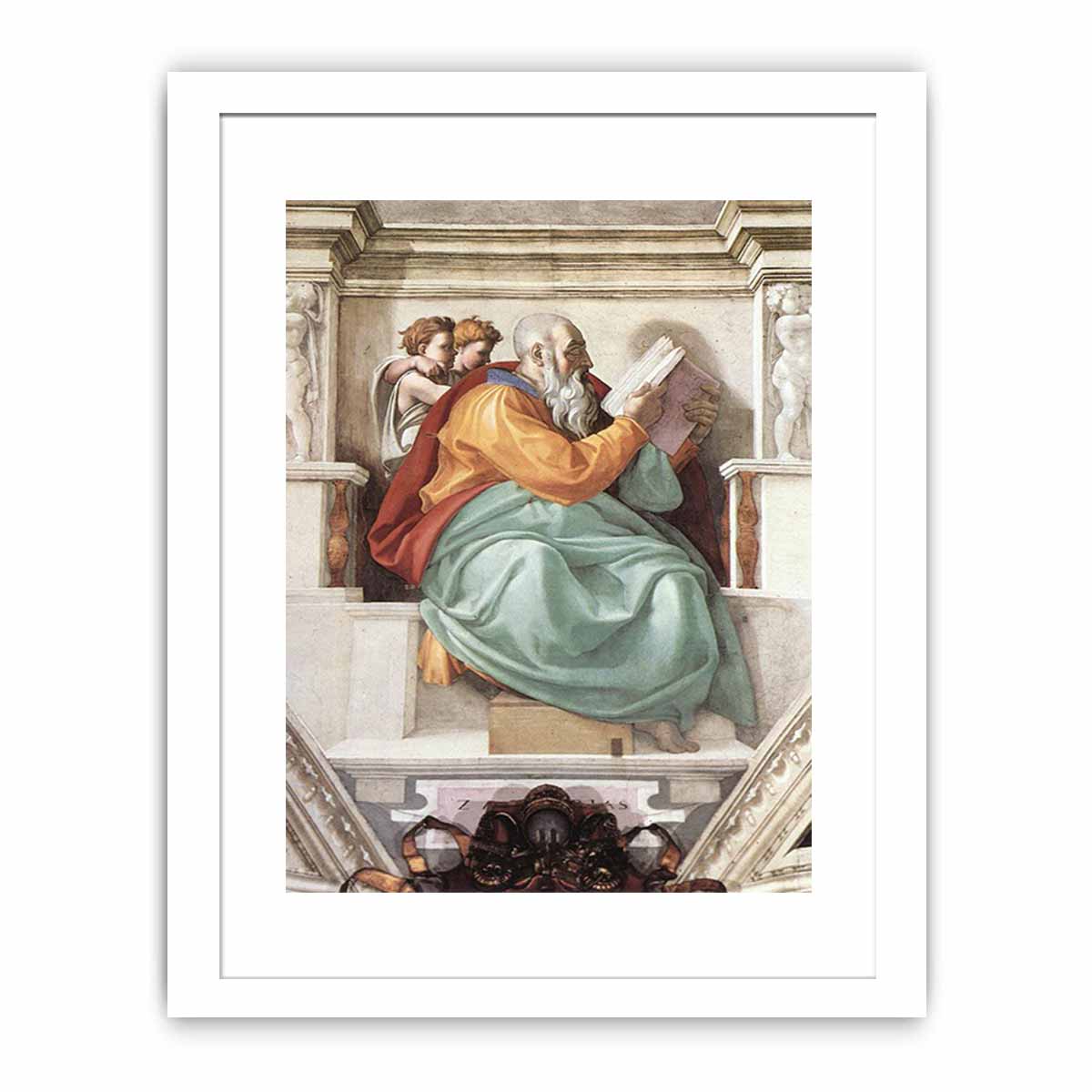 Zechariah By Michelangelo Buonarroti