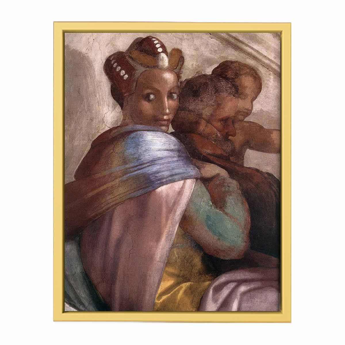 Jacob - Joseph (detail) By Michelangelo Buonarroti