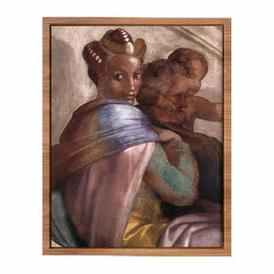 Jacob - Joseph (detail) By Michelangelo Buonarroti