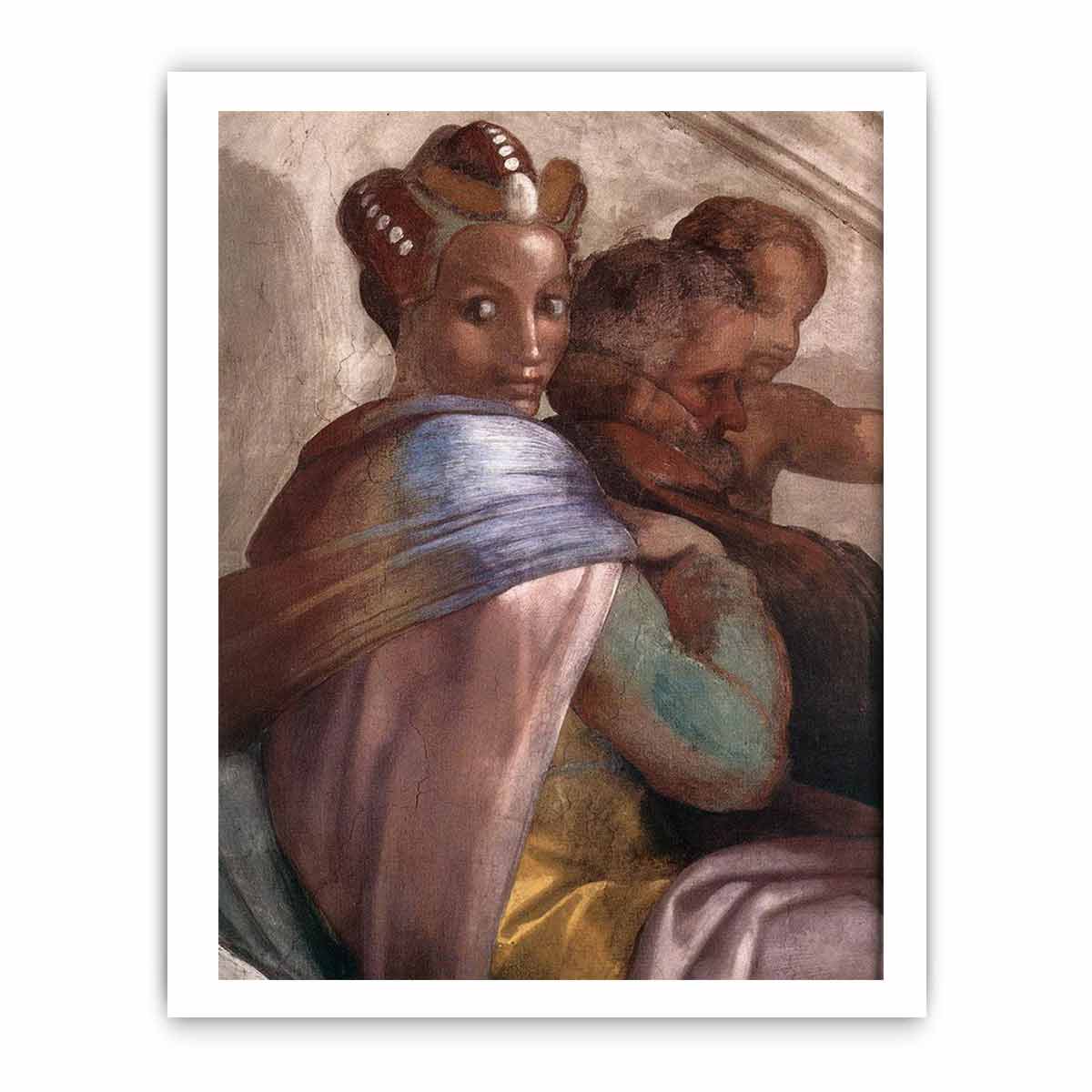 Jacob - Joseph (detail) By Michelangelo Buonarroti