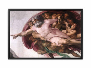 Creation of Adam (detail) By Michelangelo Buonarroti