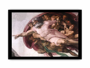 Creation of Adam (detail) By Michelangelo Buonarroti