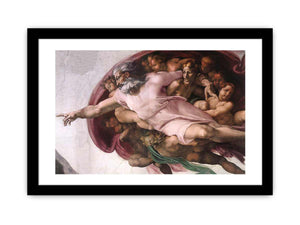 Creation of Adam (detail) By Michelangelo Buonarroti