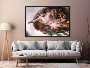 Creation of Adam (detail) By Michelangelo Buonarroti