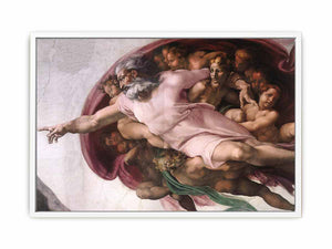 Creation of Adam (detail) By Michelangelo Buonarroti