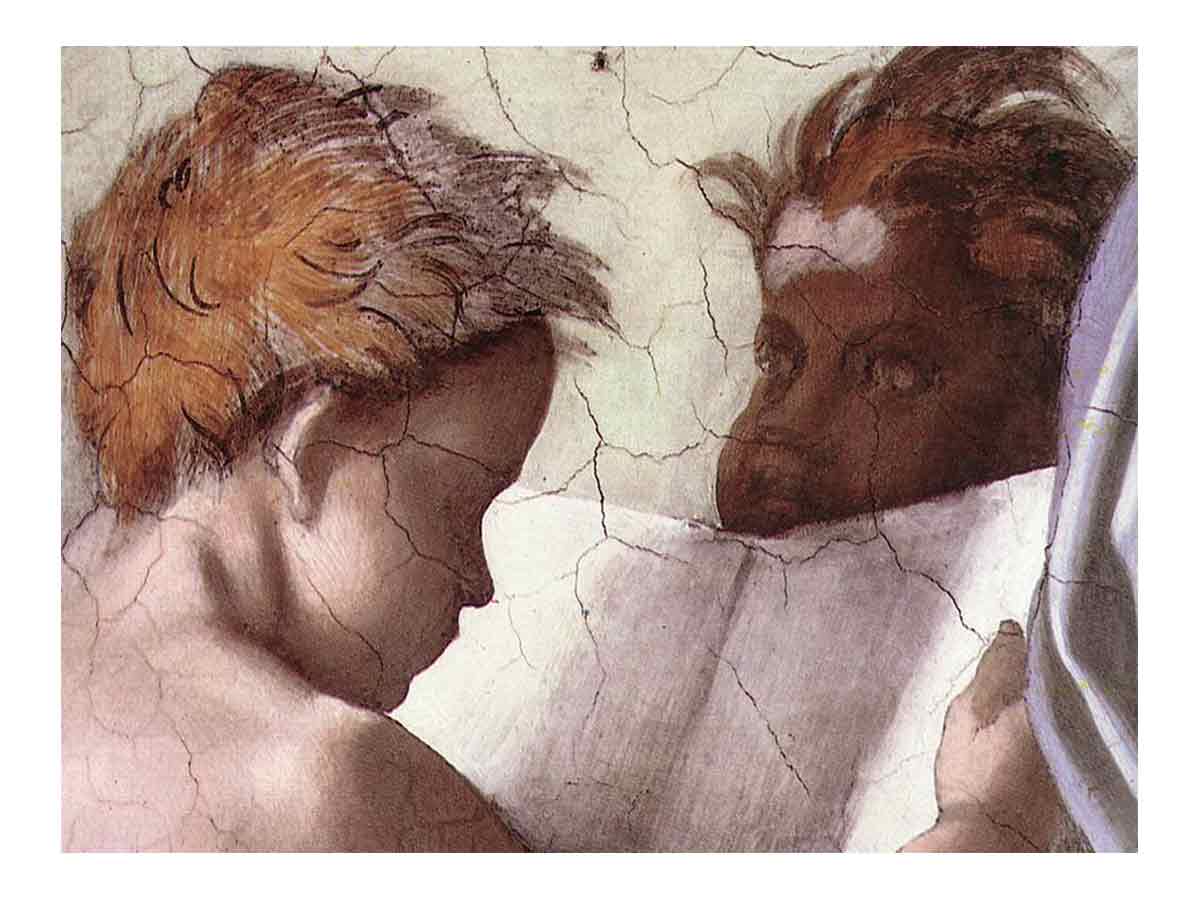 The Delphic Sibyl (detail-2) 1509