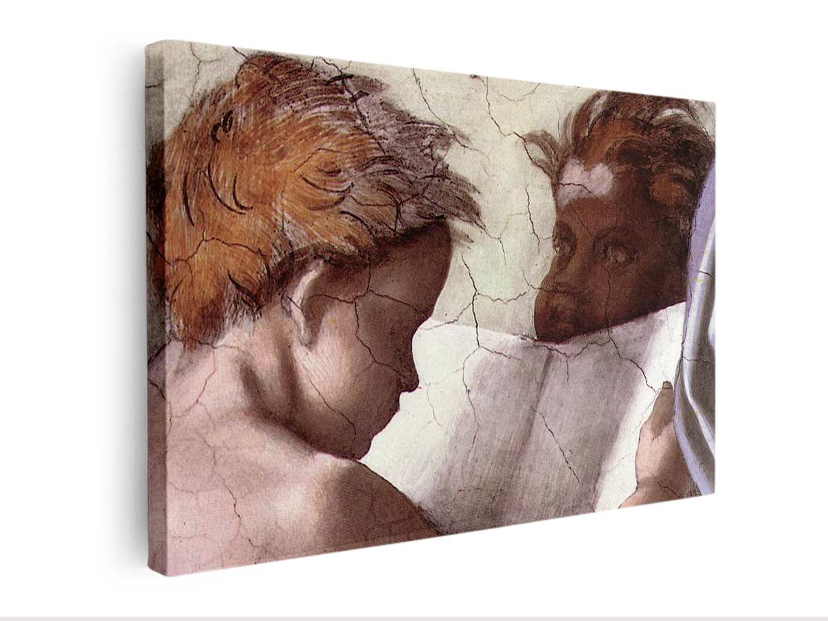 The Delphic Sibyl (detail) By Michelangelo Buonarroti