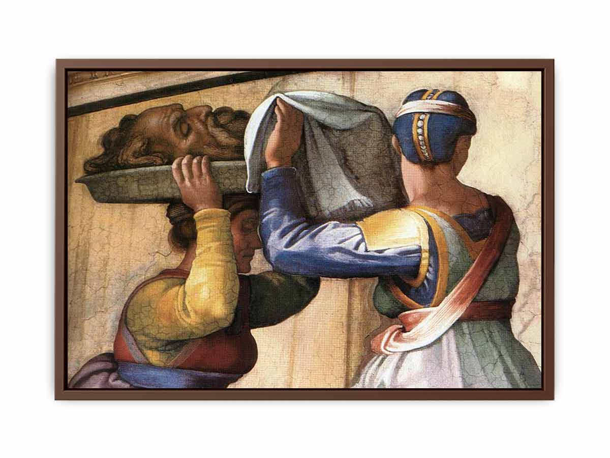 Judith and Holofernes (detail) By Michelangelo Buonarroti