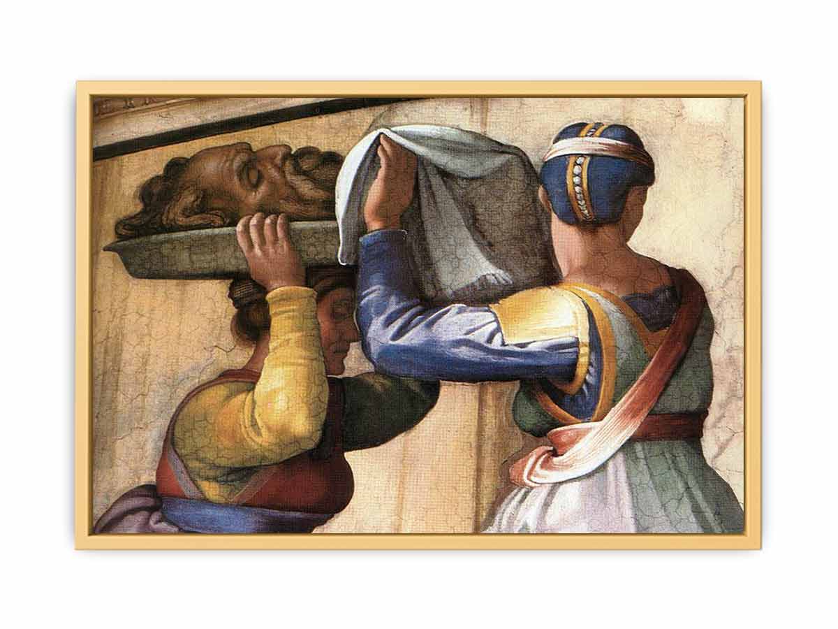 Judith and Holofernes (detail) By Michelangelo Buonarroti