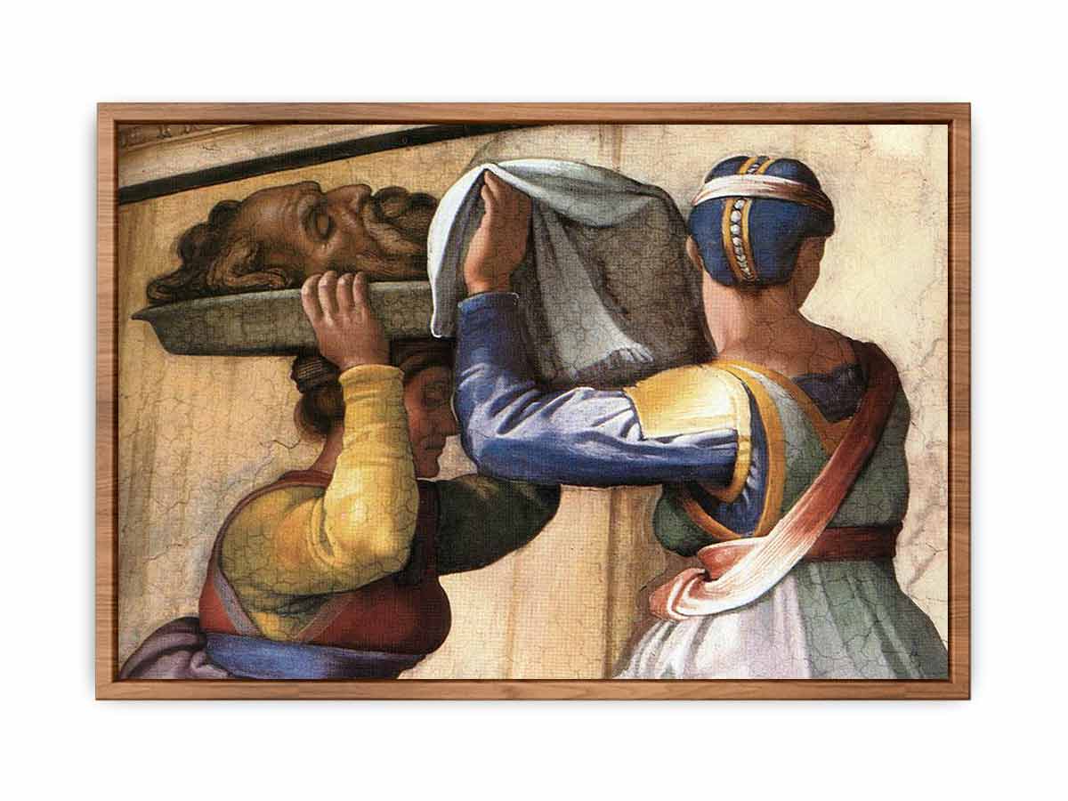 Judith and Holofernes (detail) By Michelangelo Buonarroti