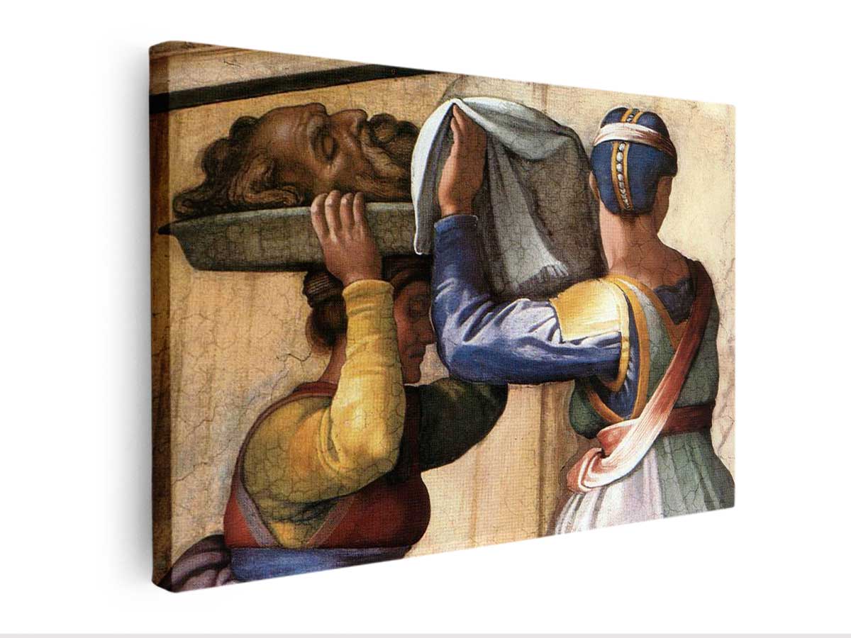 Judith and Holofernes (detail) By Michelangelo Buonarroti