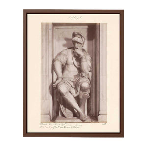 Tomb of Lorenzo de' Medici: Lorenzo de' Medici [detail: 1] By Michelangelo Buonarroti
