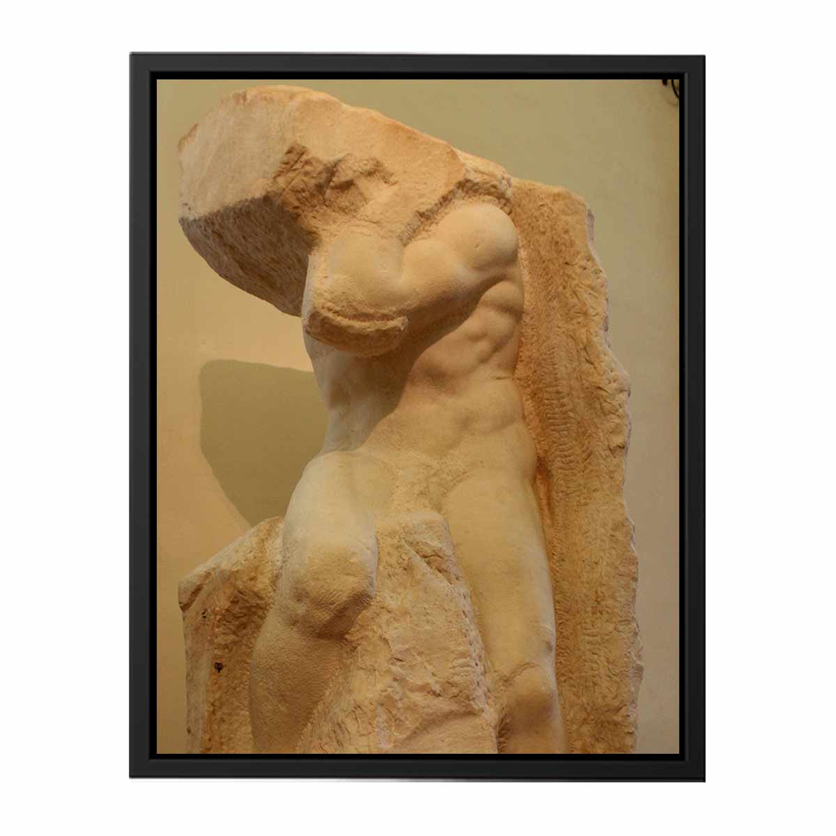 Atlas Slave By Michelangelo Buonarroti