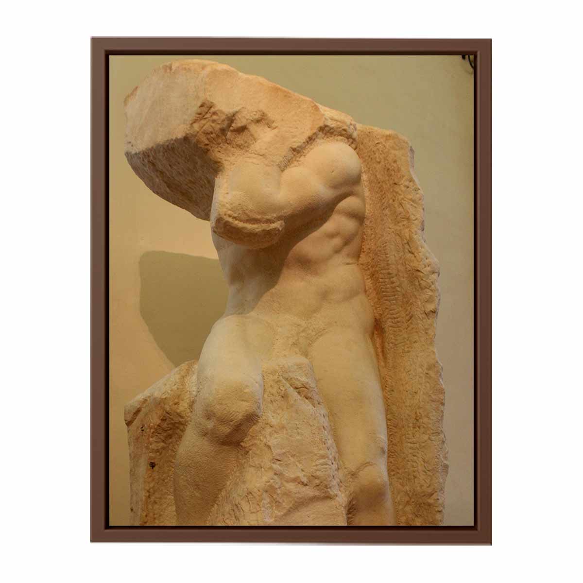 Atlas Slave By Michelangelo Buonarroti