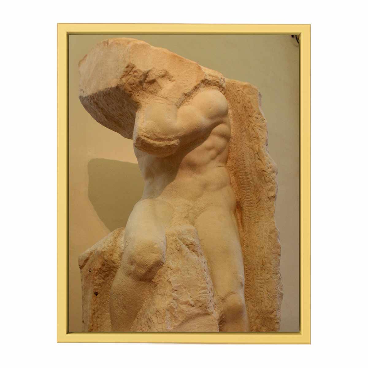 Atlas Slave By Michelangelo Buonarroti
