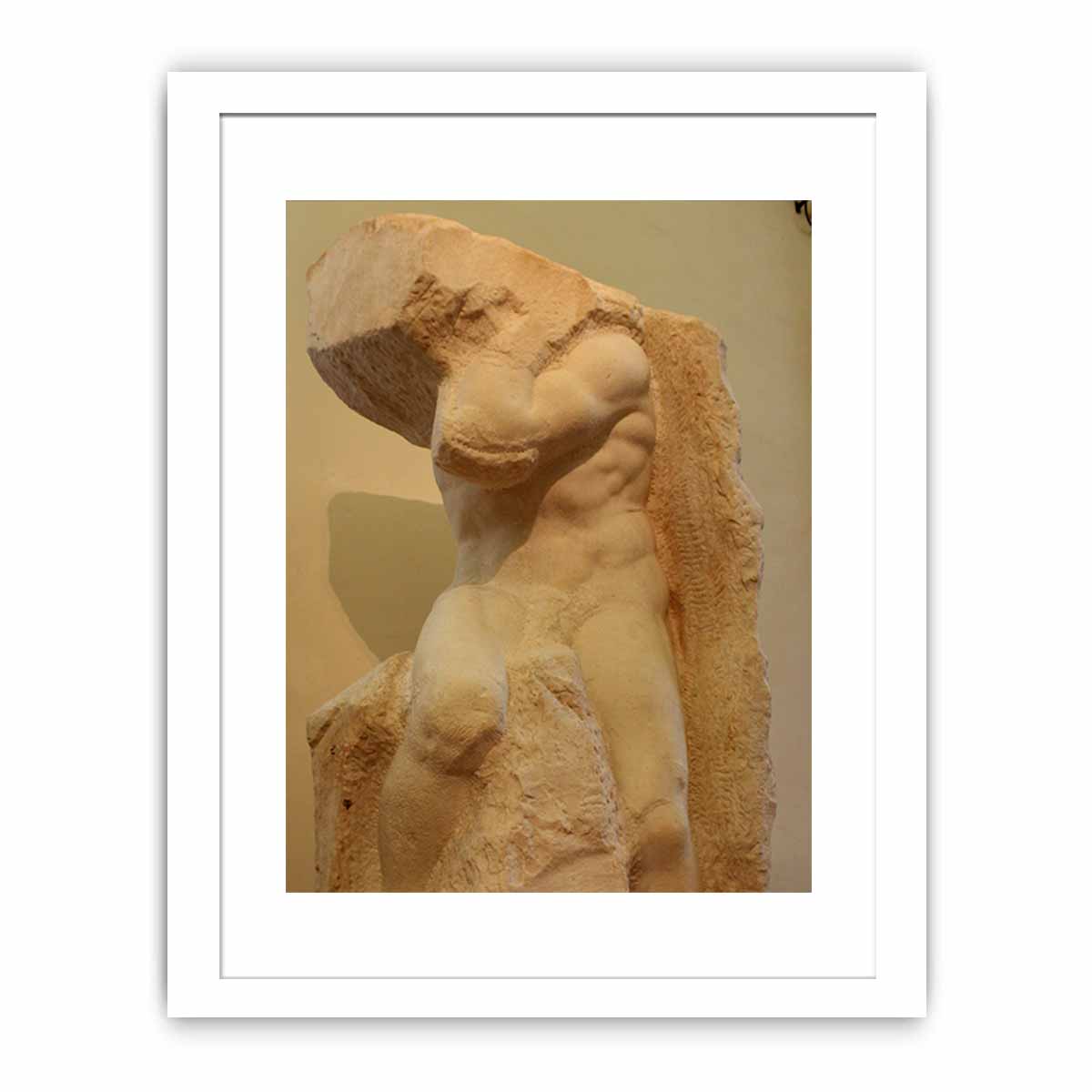 Atlas Slave By Michelangelo Buonarroti