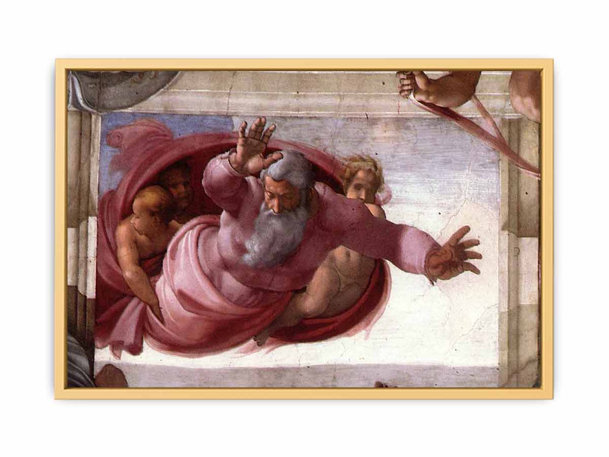 Separation of the Earth from the Waters By Michelangelo Buonarroti