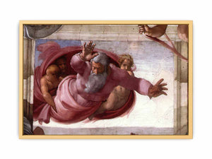 Separation of the Earth from the Waters By Michelangelo Buonarroti