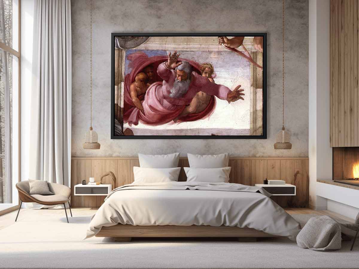 Separation of the Earth from the Waters By Michelangelo Buonarroti