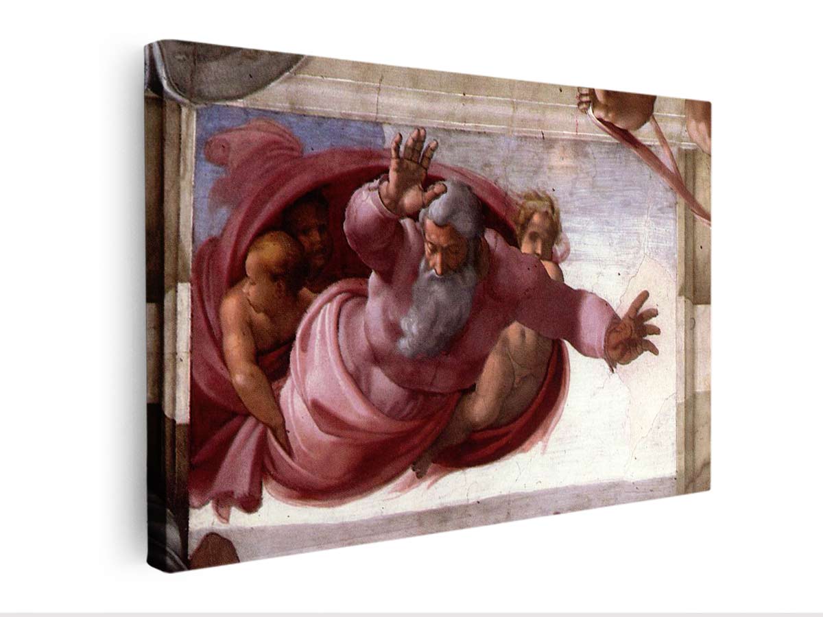 Separation of the Earth from the Waters By Michelangelo Buonarroti