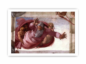 Separation of the Earth from the Waters By Michelangelo Buonarroti