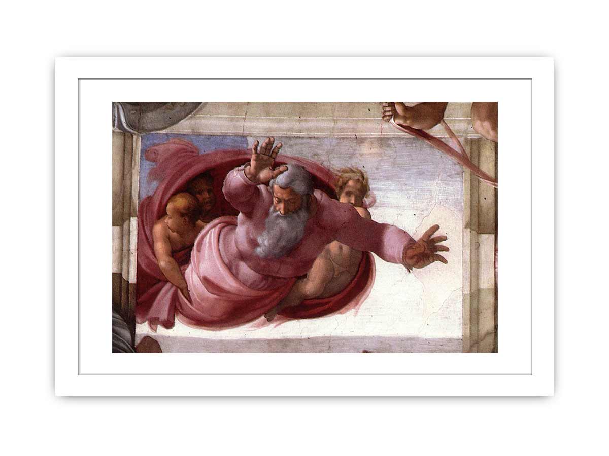 Separation of the Earth from the Waters By Michelangelo Buonarroti