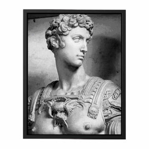 Tomb of Giuliano de' Medici: Giuliano de' Medici [detail: 1] By Michelangelo Buonarroti