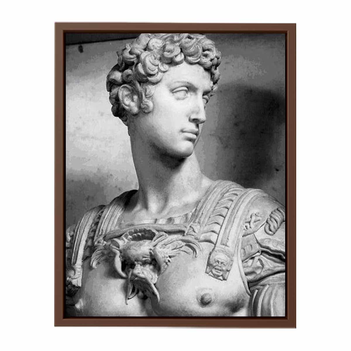 Tomb of Giuliano de' Medici: Giuliano de' Medici [detail: 1] By Michelangelo Buonarroti