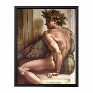 Ignudo -1 1509 By Michelangelo Buonarroti